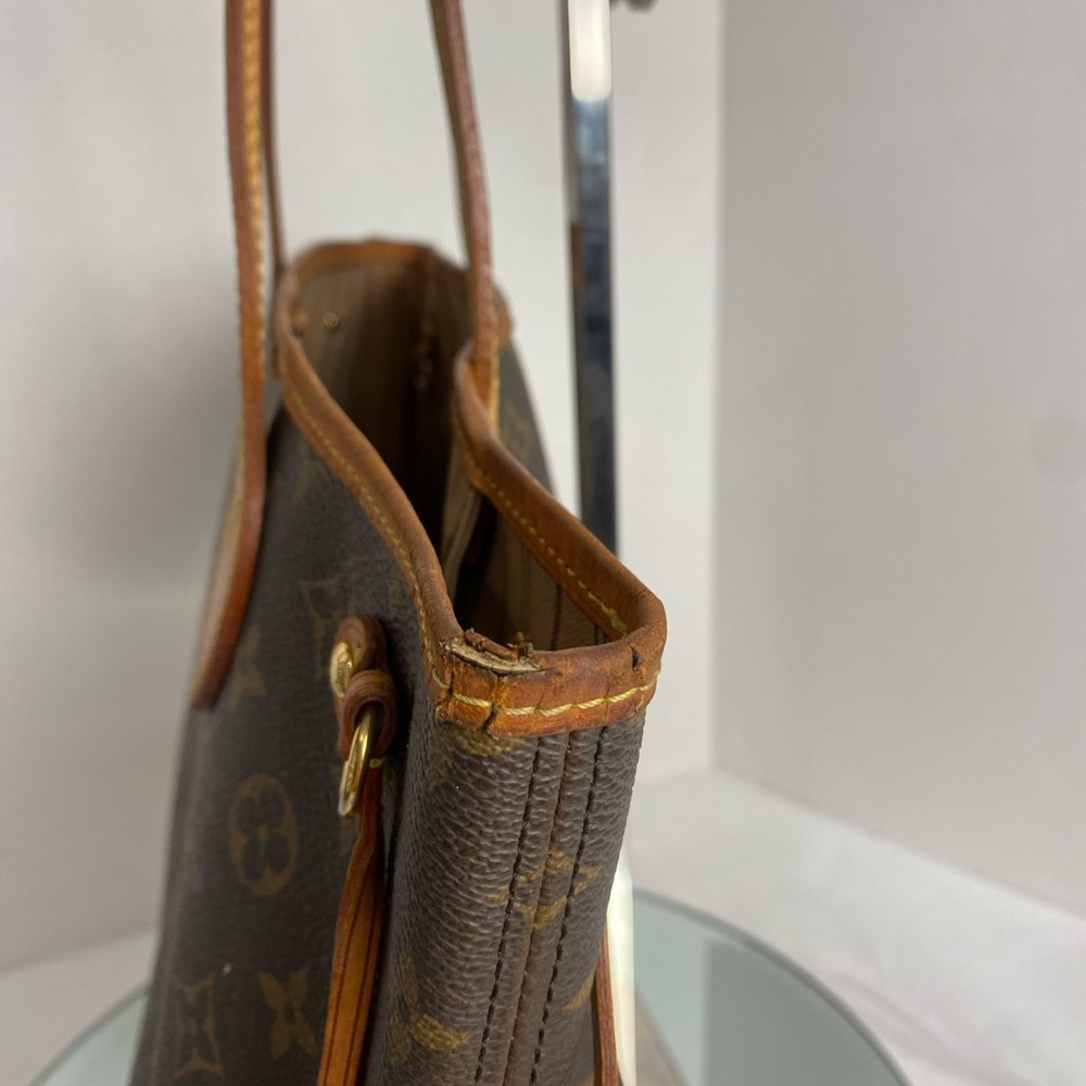 💯 Louis Vuitton MONOGRAM PM NEVERFULL TOTE SHOULDER BAG - Picture 7 of 16